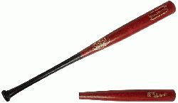 ville Slugger Youth Maple Wood Baseball Bat Black Handle Wine barrel Cupped